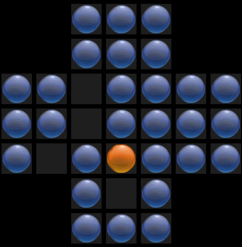 classic solitair game