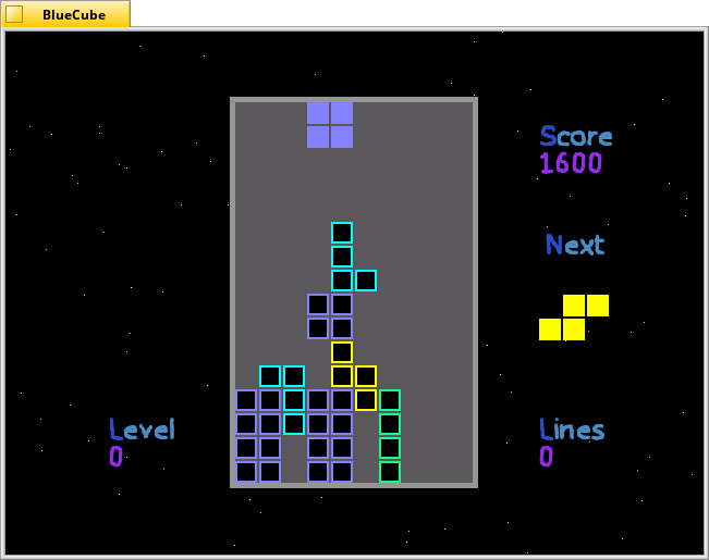 just another simple Tetris clone