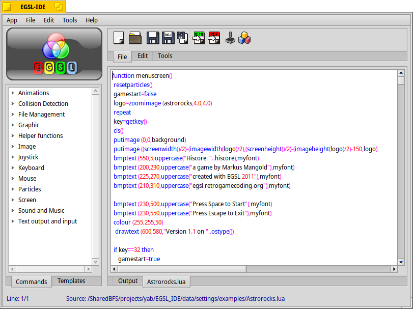 Easy game scripting with LUA