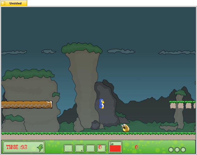 Classic jump and run