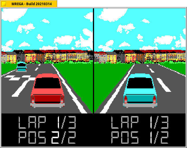 A racing simulator