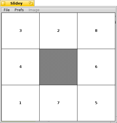 A simple puzzle game