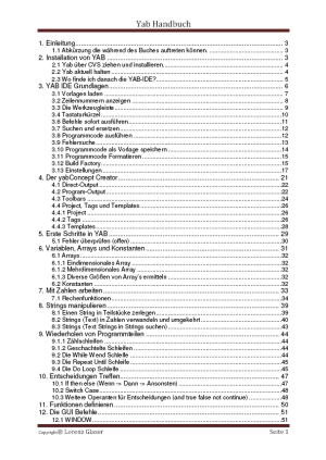 YAB Handbuch